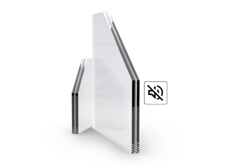 Schalldämmendes glas